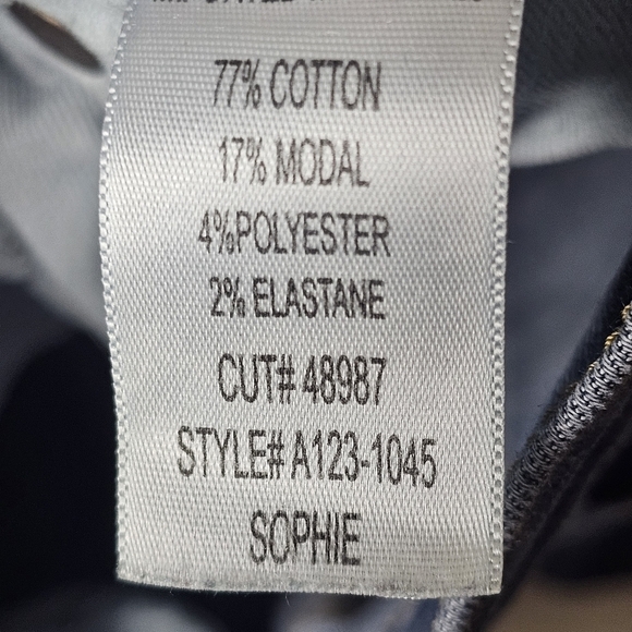 AGOLDE Sophie Jeans 29 Women’s Denim Designer medium dark bluee distressed - Picture 10 of 12